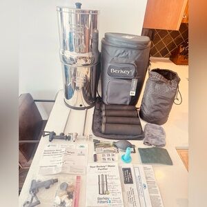 Berkey Royal Water Filter Set with Travel Tote and Accessories